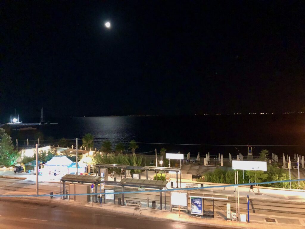 Athen Harbour  and Rail Station 2018